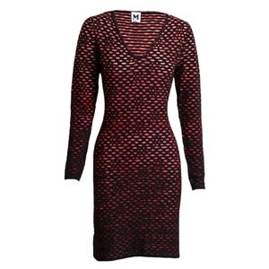 Missoni knit red dress